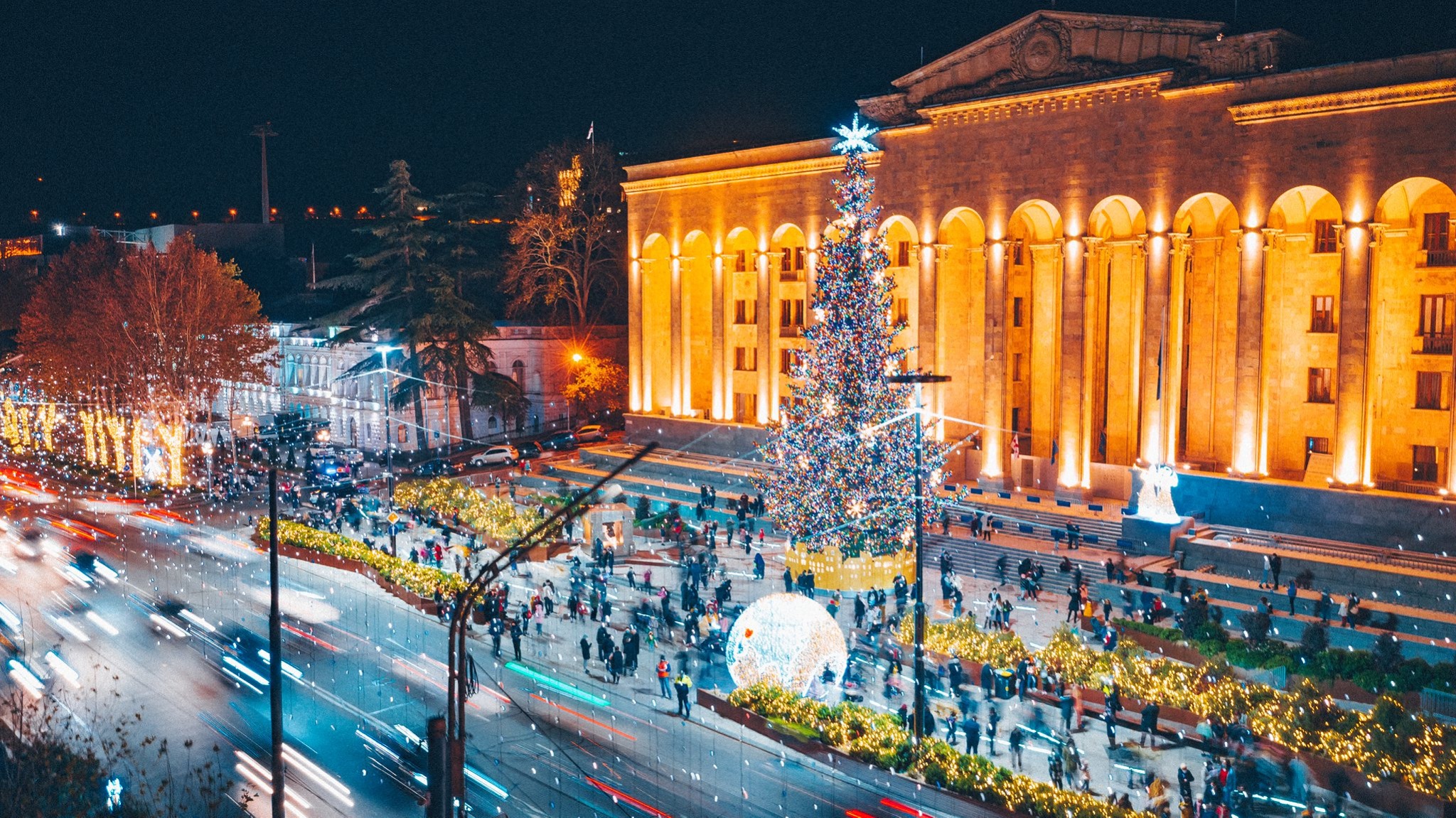 Tbilisi’s Holiday Lights Bring Joy Amidst the Challenges of 2020